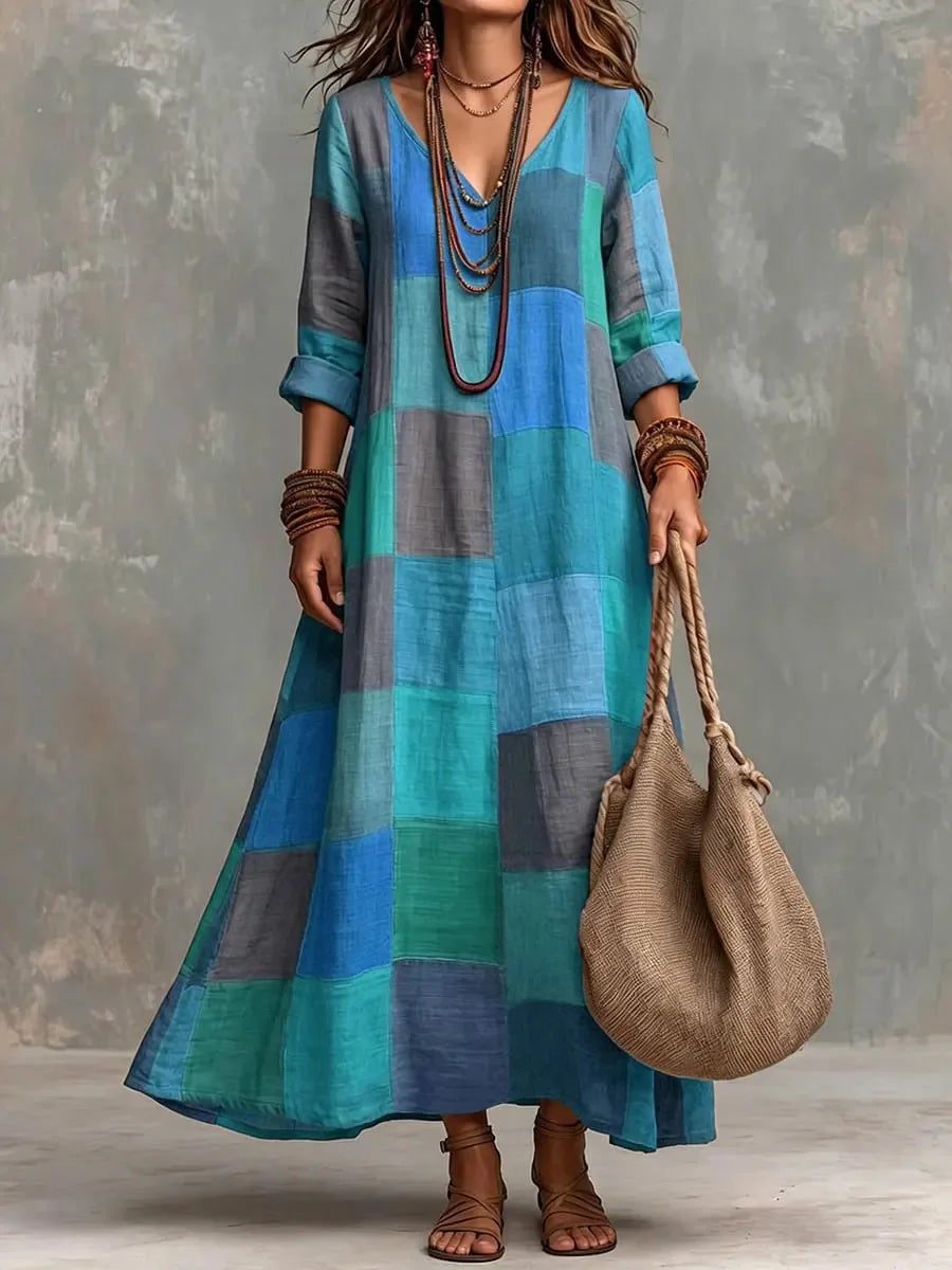 Mira Bohemian Maxi Dress