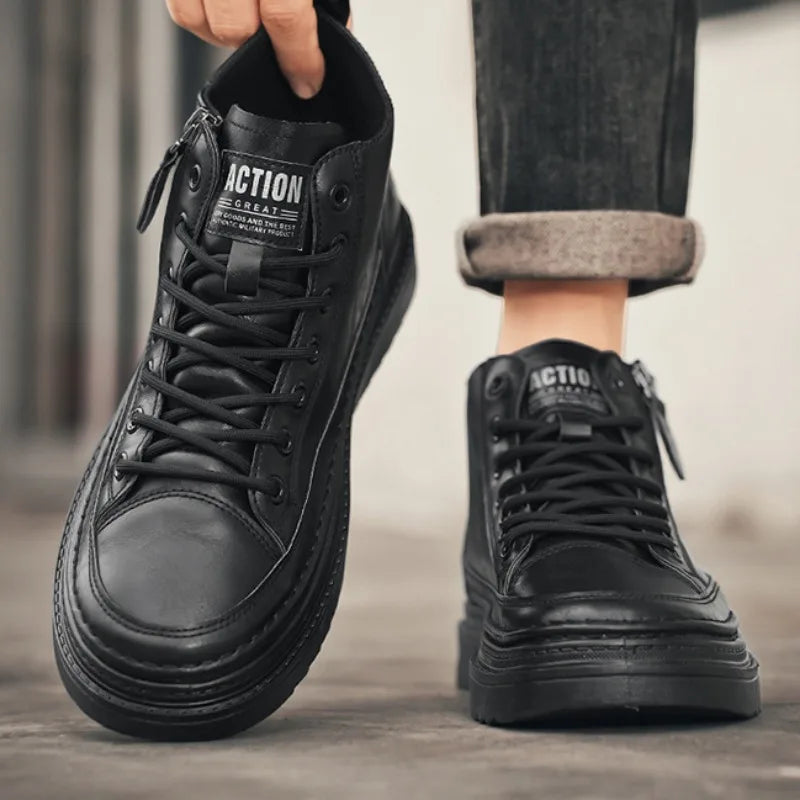 Gladiator Leather Sneakers