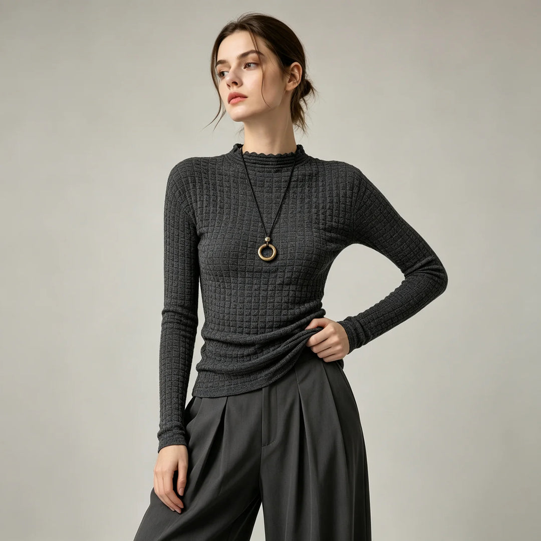 Vivienne Waffle Knit Top
