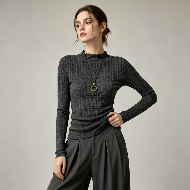 Vivienne Waffle Knit Top