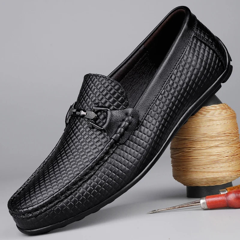 Nova Premium Leather Loafers