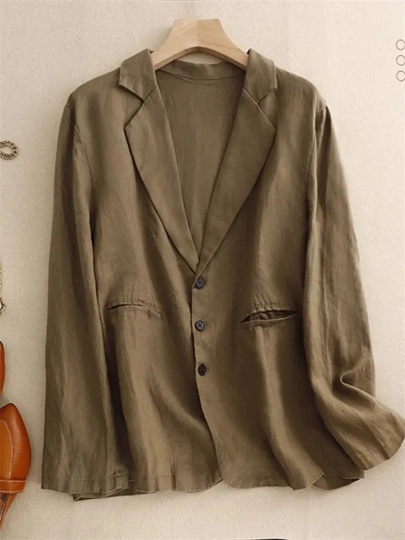 Rosalie Linen Blend Blazer