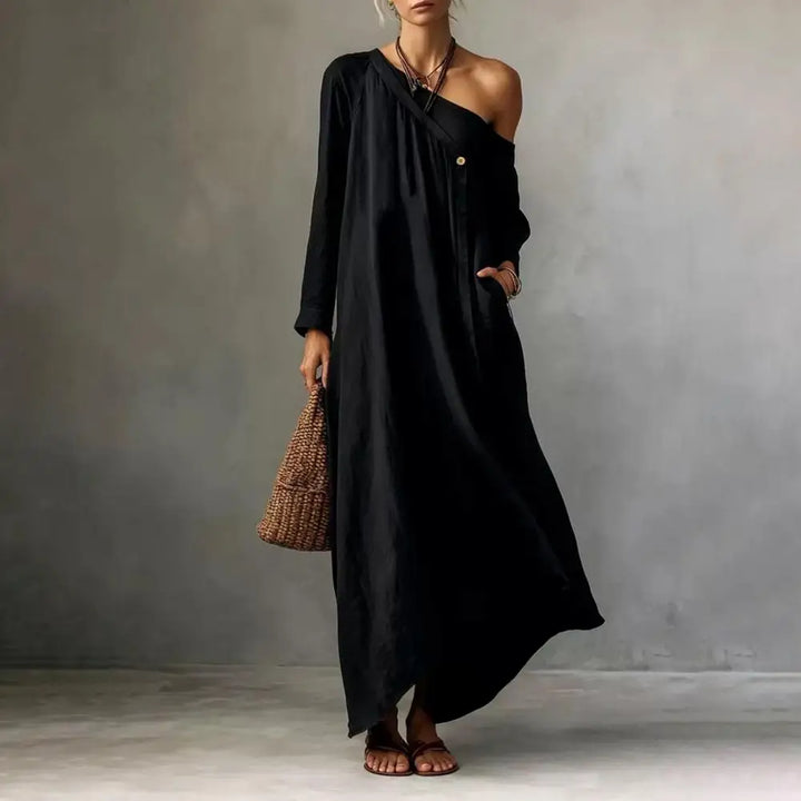 Sienna One Shoulder Maxi Dress