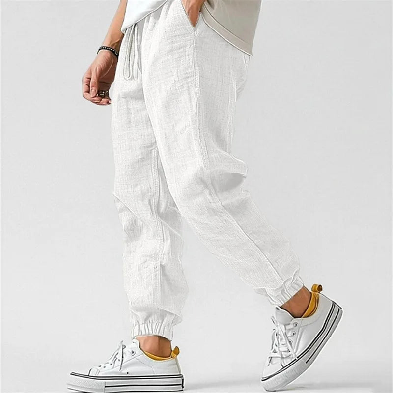 Rowan Cotton Linen Jogger Pants