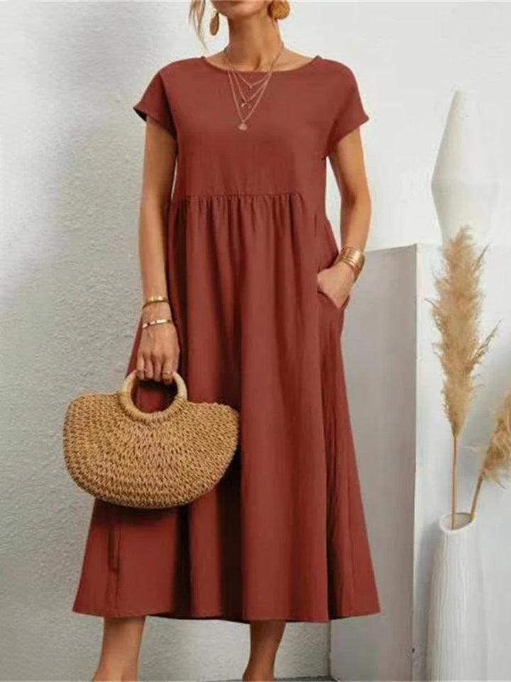 Rosalie Relaxed Pocket Maxi Dress