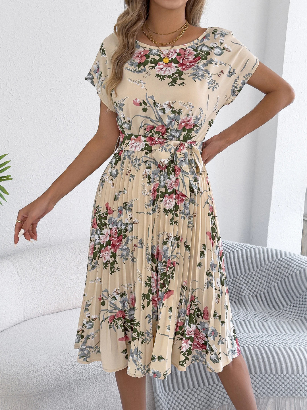 Danielle Floral Midi Dress