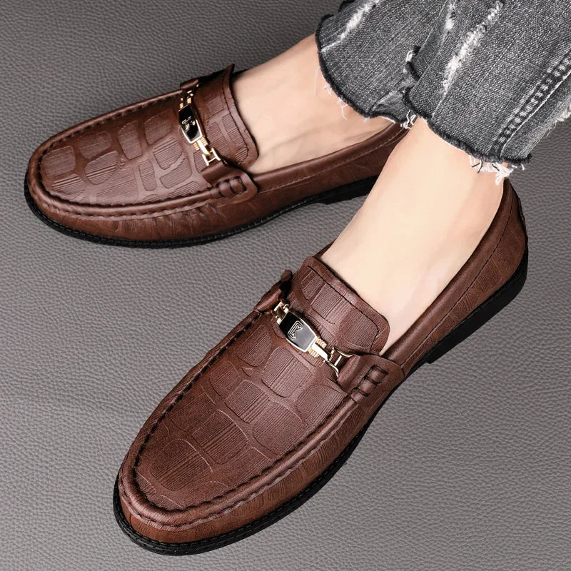 Alden Orthopedic Leather Casual Loafers