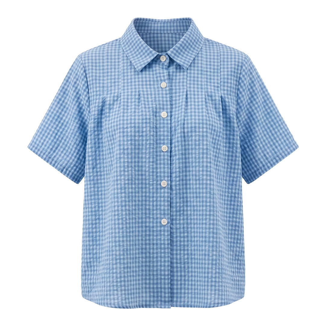 Maisie Gingham Button Shirt