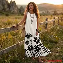 Cressida Floral Print Sleeveless Maxi Dress