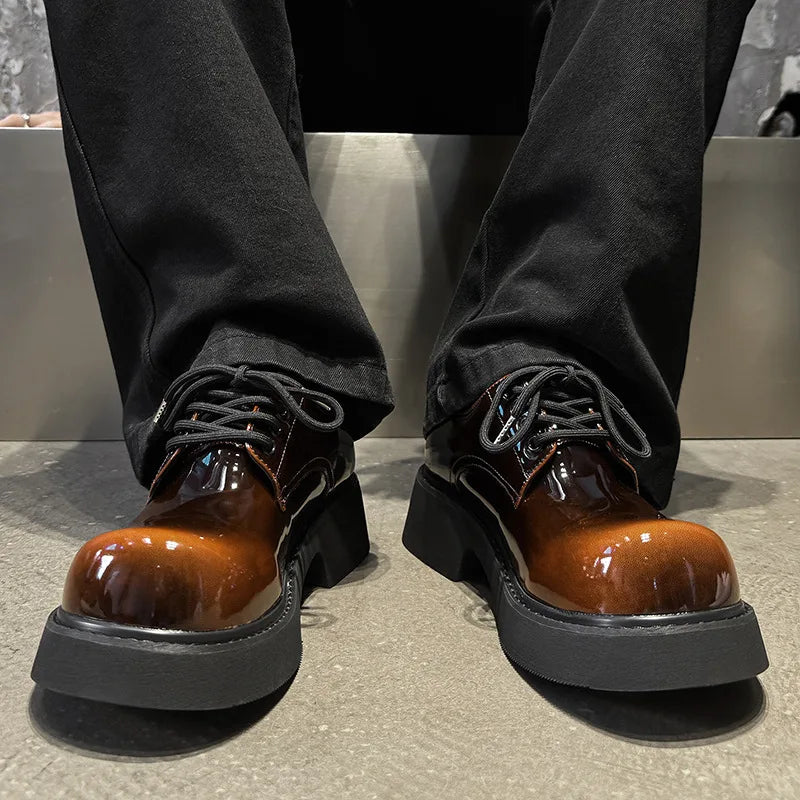 Bramwell Chunky Sole Derby Shoes