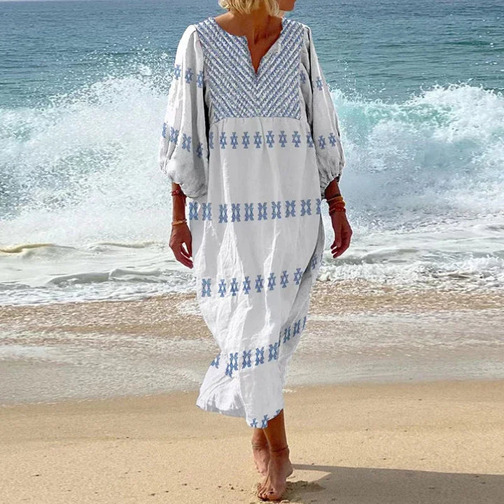 Genevieve Boho Relaxed Maxi Dress