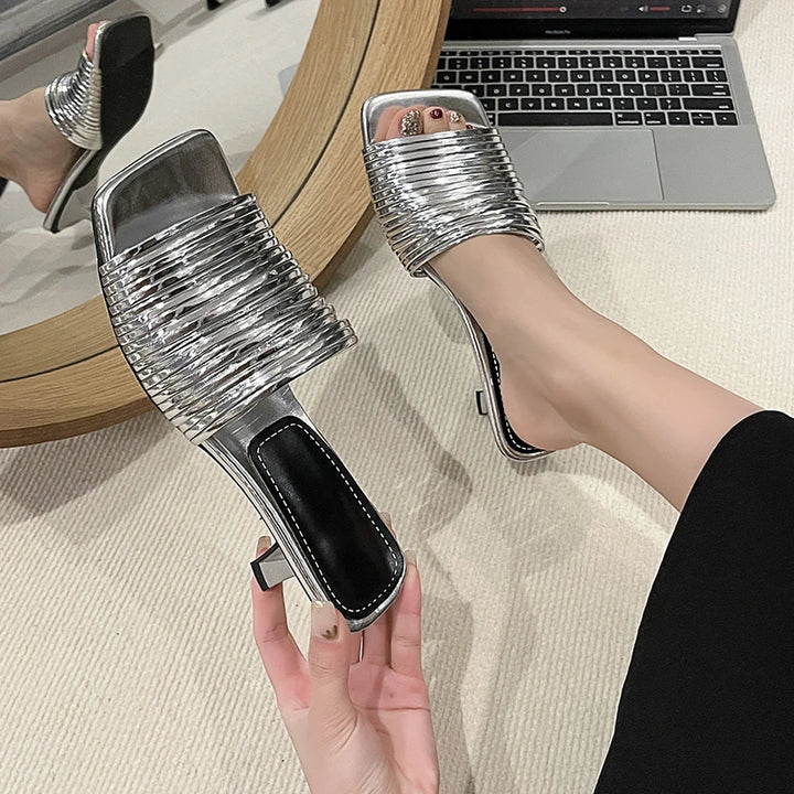 Selene Elegant Slip On Sandals
