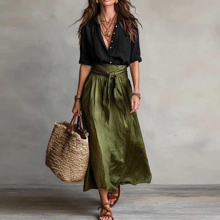 Jeanelle Linen Co-Ord Set