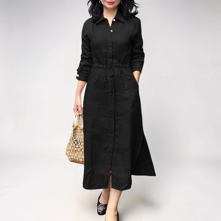 Adeline Shirt Midi Dress