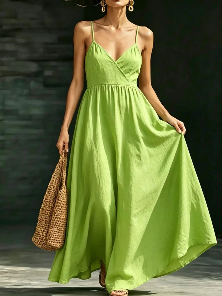 Isabelle Elegant Flowy Maxi Dress