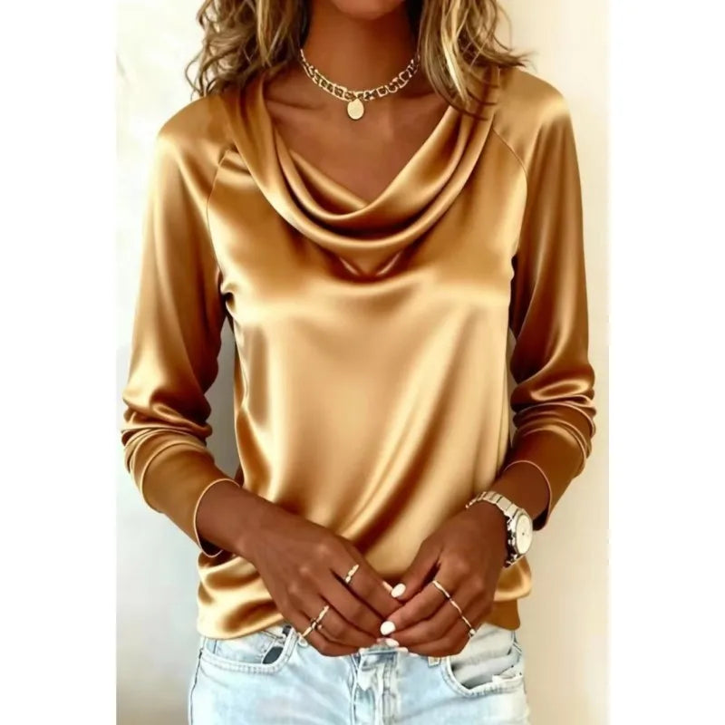 Aveera Cowl Neck Blouse