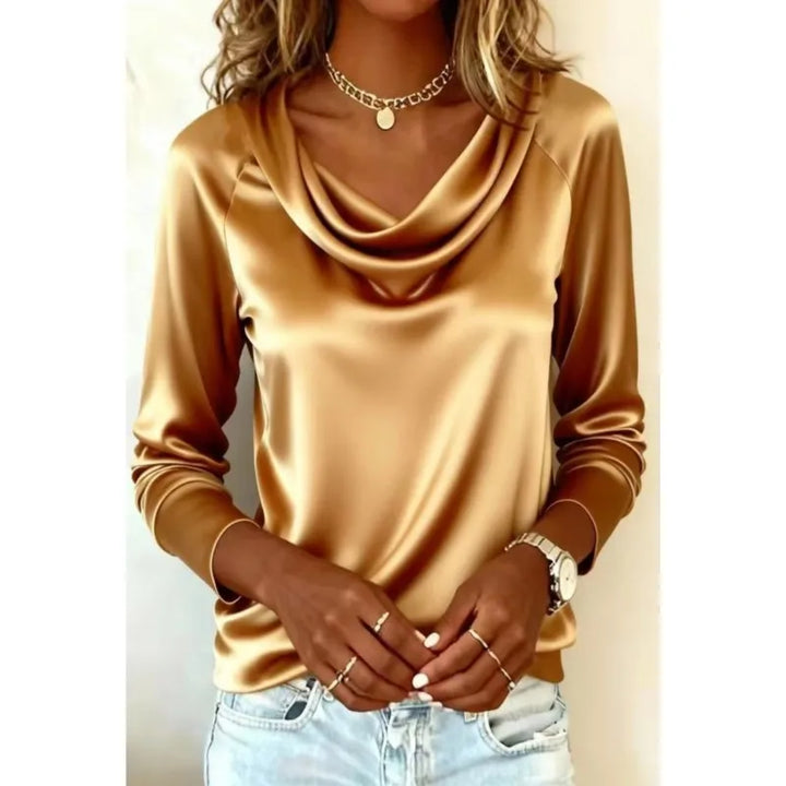 Aveera Cowl Neck Blouse