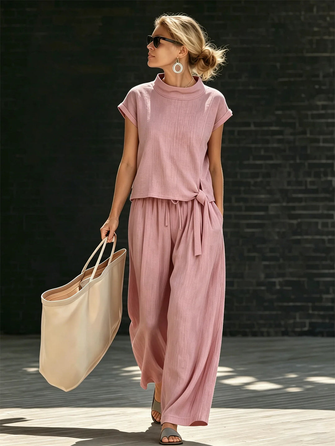 Bailey Tie Knot Two-Piece Set