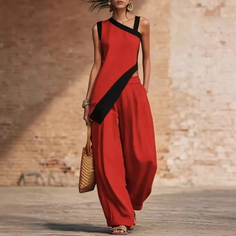 Danielle Asymmetrical Matching Set