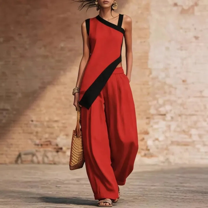 Danielle Asymmetrical Matching Set