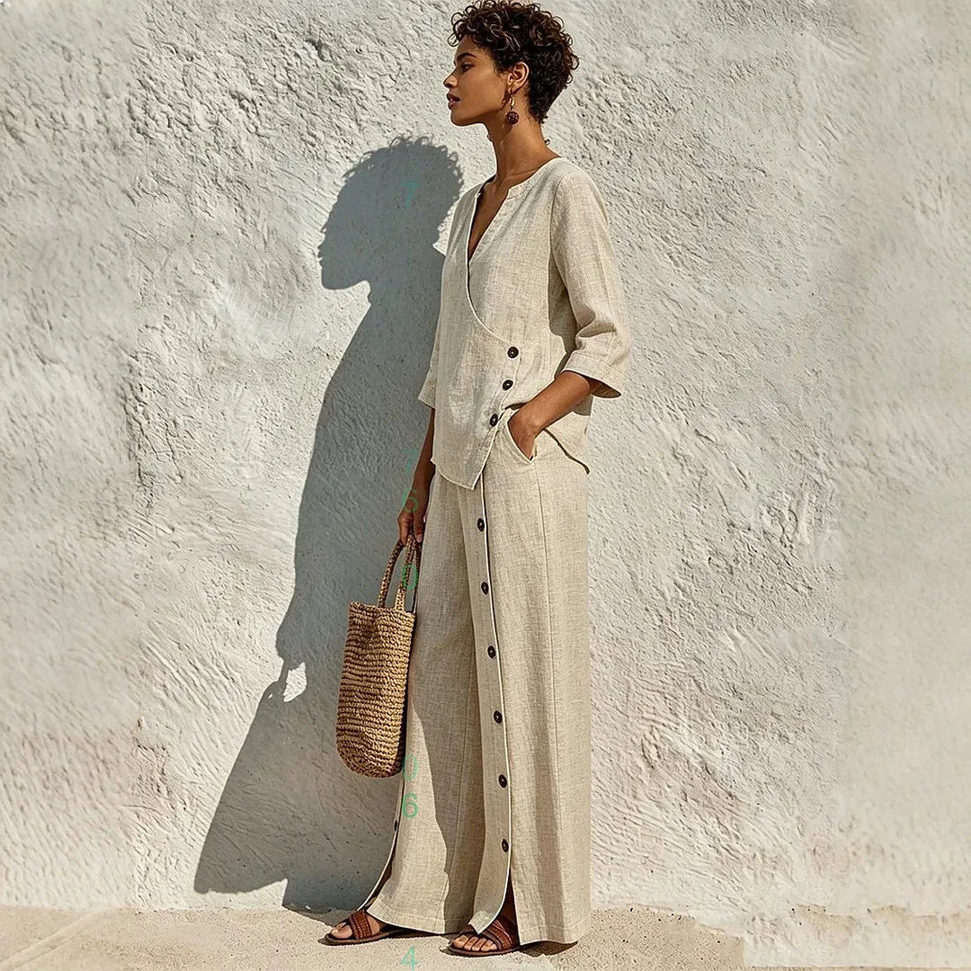 Emmalee Casual Relaxed Two-Piece Set