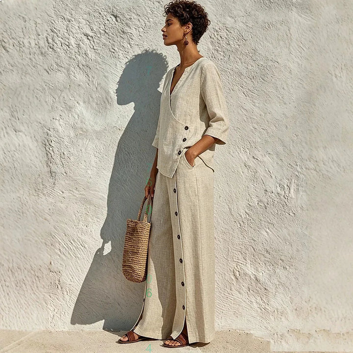 Emmalee Casual Relaxed Two-Piece Set