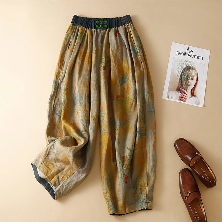 Odette High Waist Harem Trouser