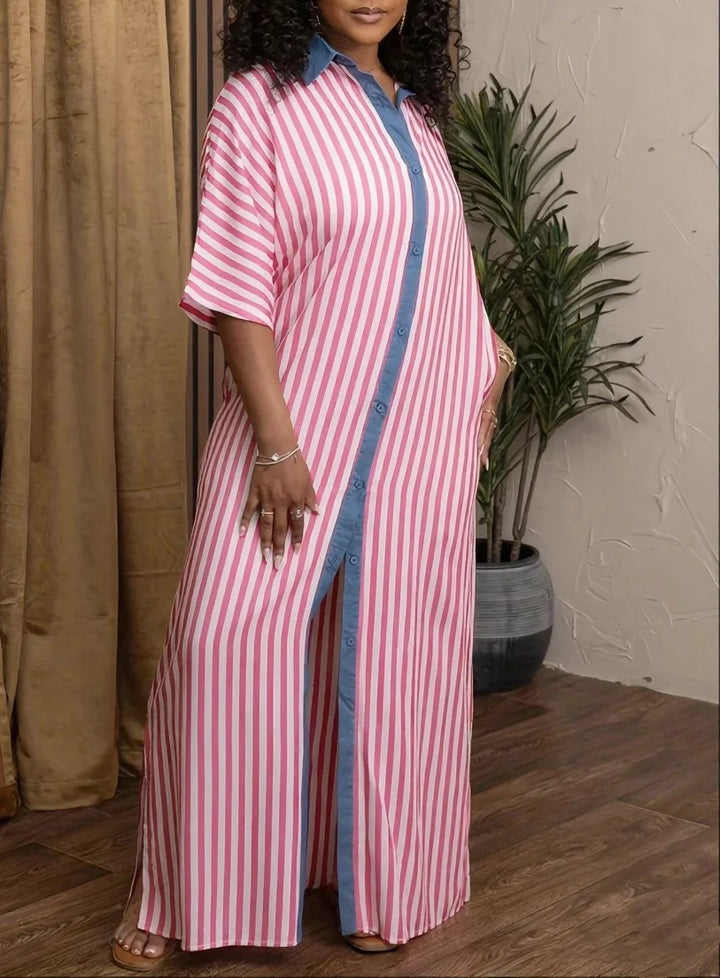 Paloma Stripe Maxi Dress
