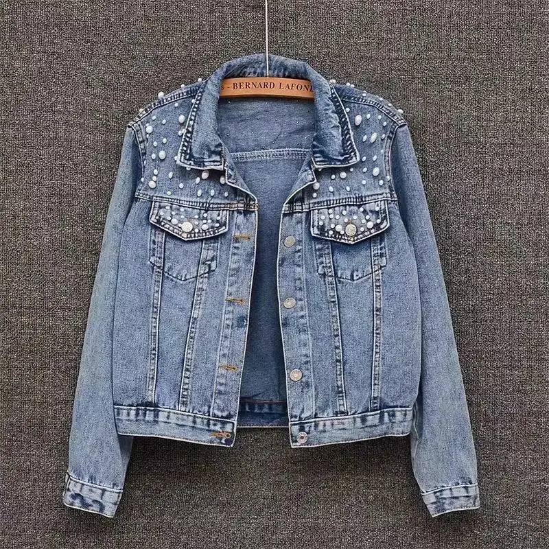 Briony Studded Denim Jacket