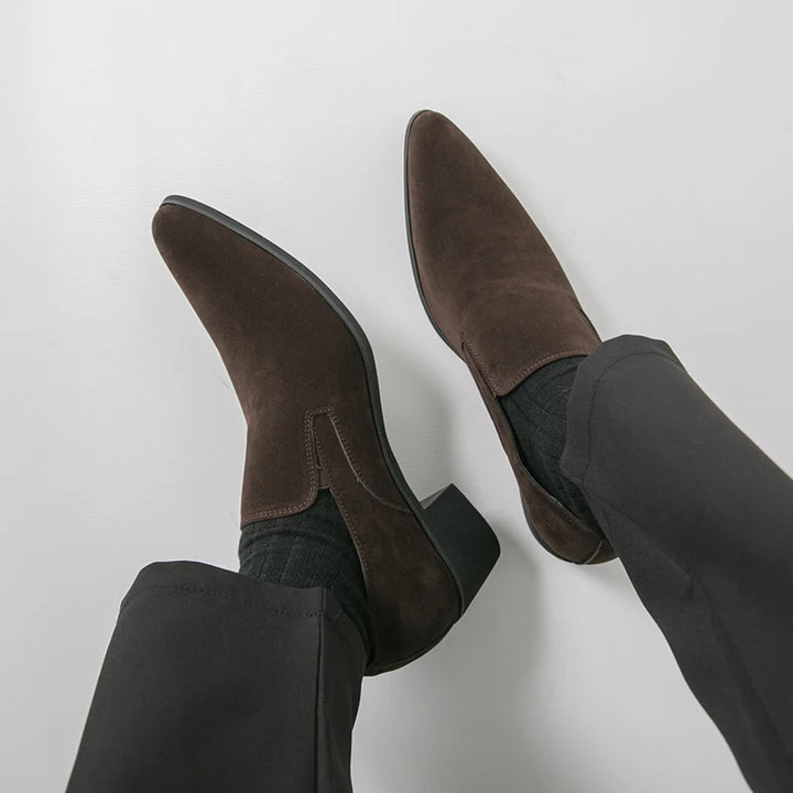 Wesley Suede Dress Loafers