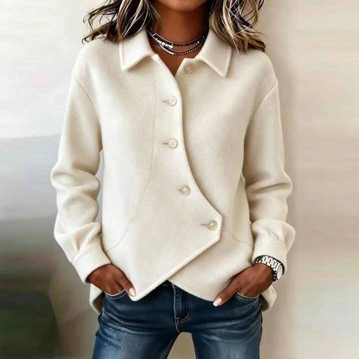 Tessa Velvet Button Jacket