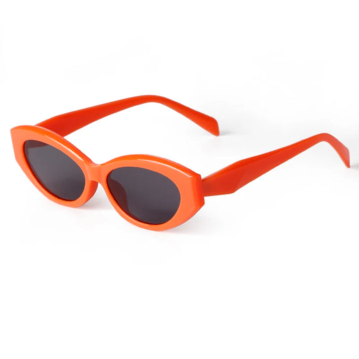 Rebecca Retro Oval Sunglasses