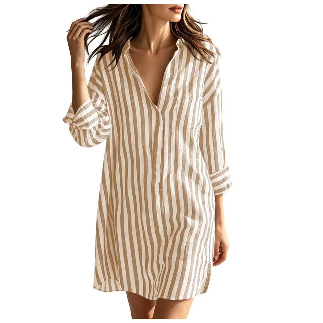 Piper Lightweight Stripe Mini Dress