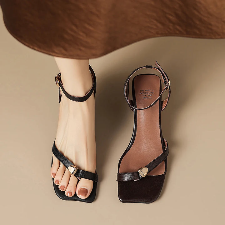Marcella Strappy Leather Sandals