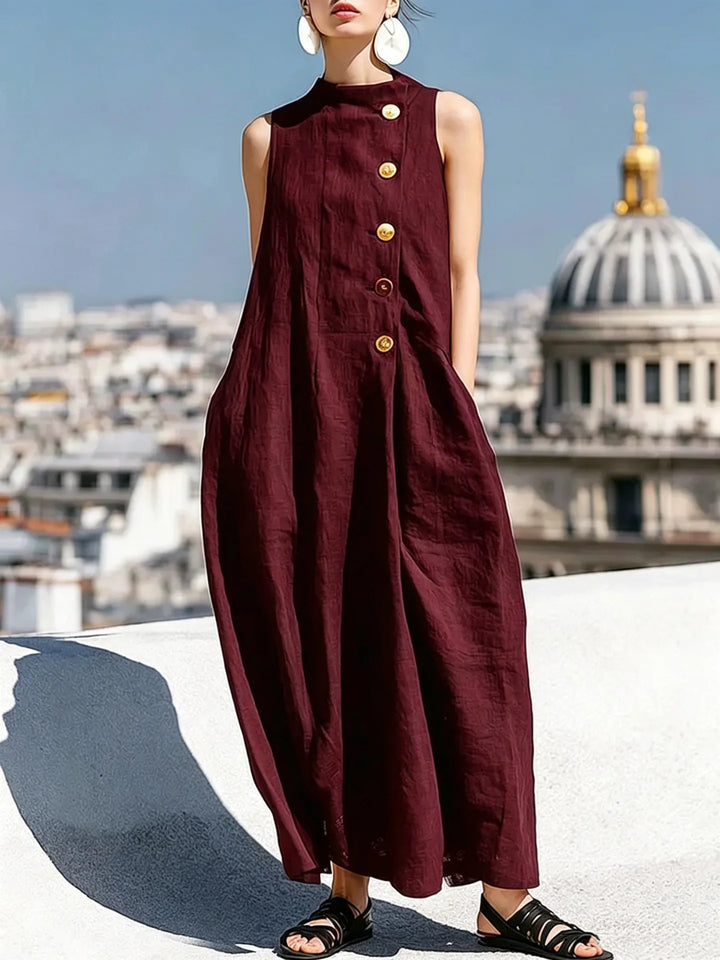 Presley Casual Pocket Maxi Dress