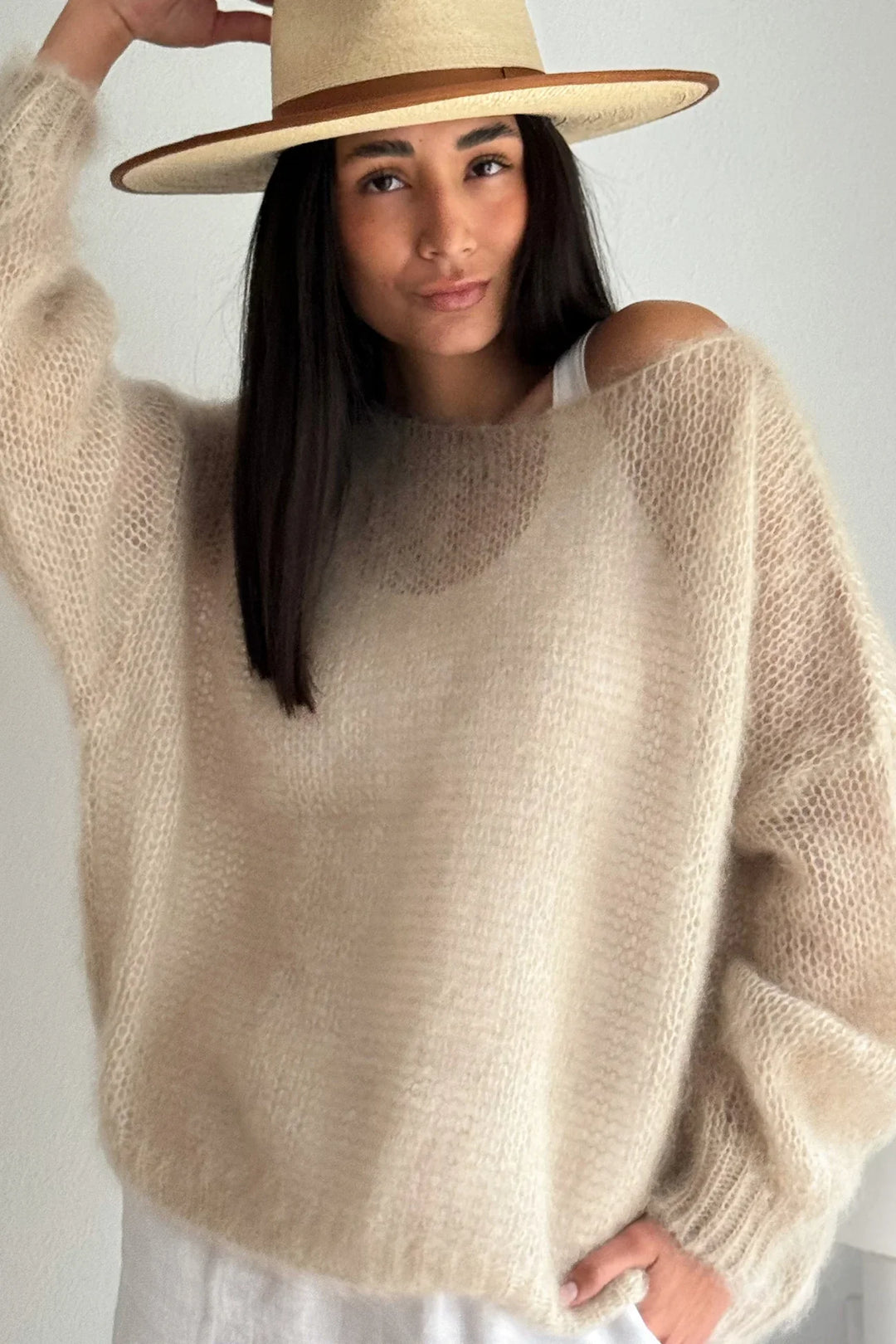 Anya Off Shoulder Cozy Sweater