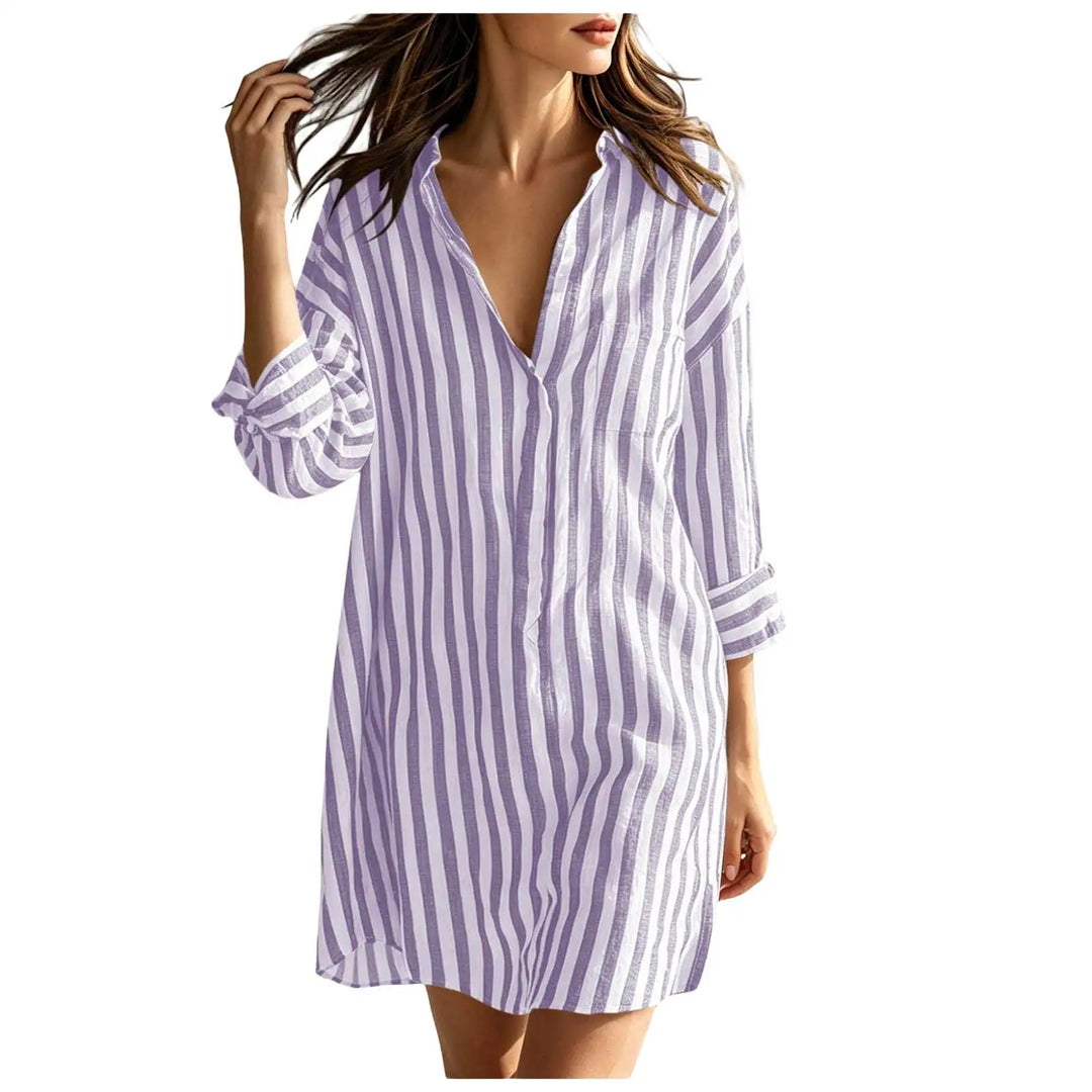 Piper Lightweight Stripe Mini Dress
