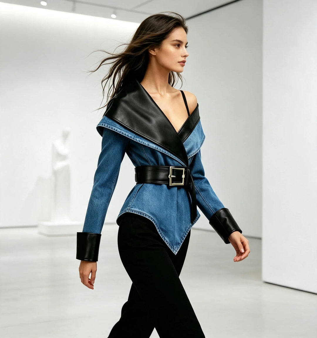 Valencia Sculpted Fit Denim Jacket