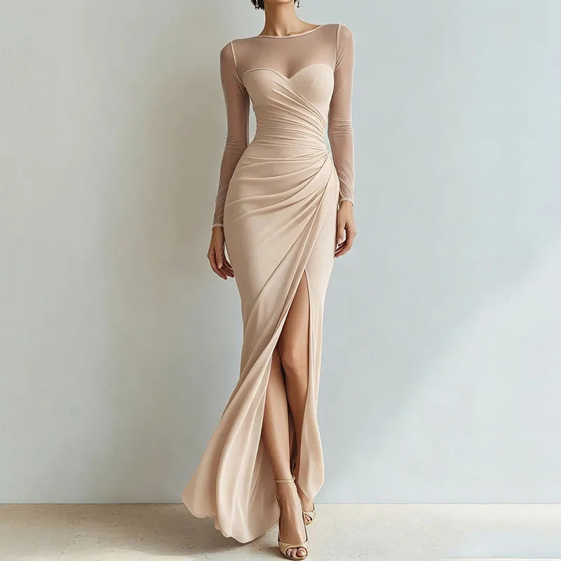 Sabine Stretch Comfort Evening Dress
