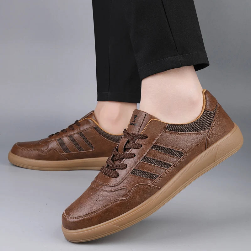 Corvani Leather Sneakers