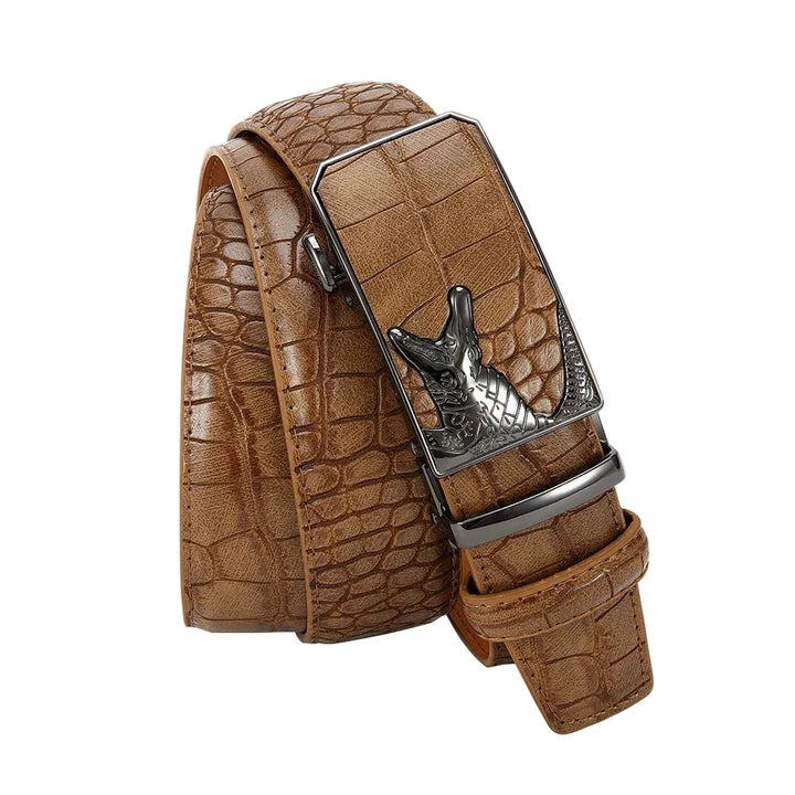 Graham Buckle Business Leather Belt