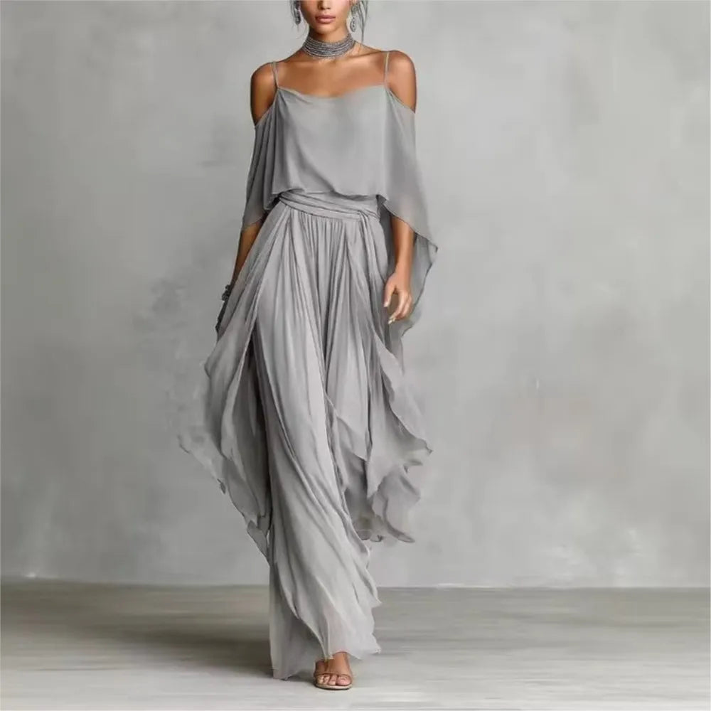 Sabrina Off Shoulder Two-Piece Set