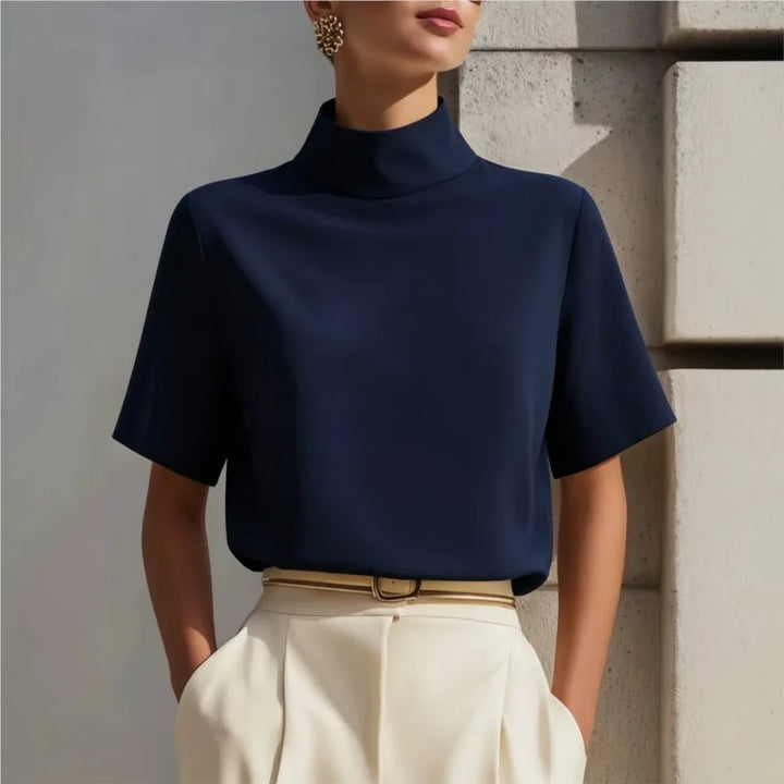 Simone Easy Drape Work Blouse