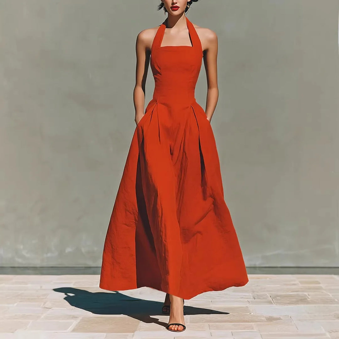 Monroe A Line Flowy Maxi Dress