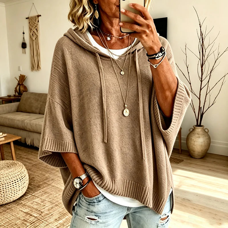 Kaelin Knit Oversized Pullover