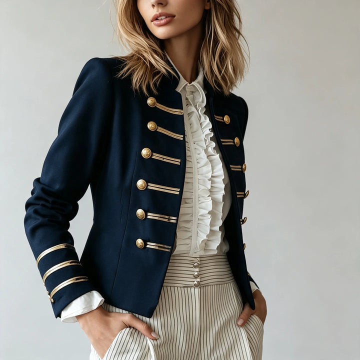 Camille Tailored Military Jacket.
