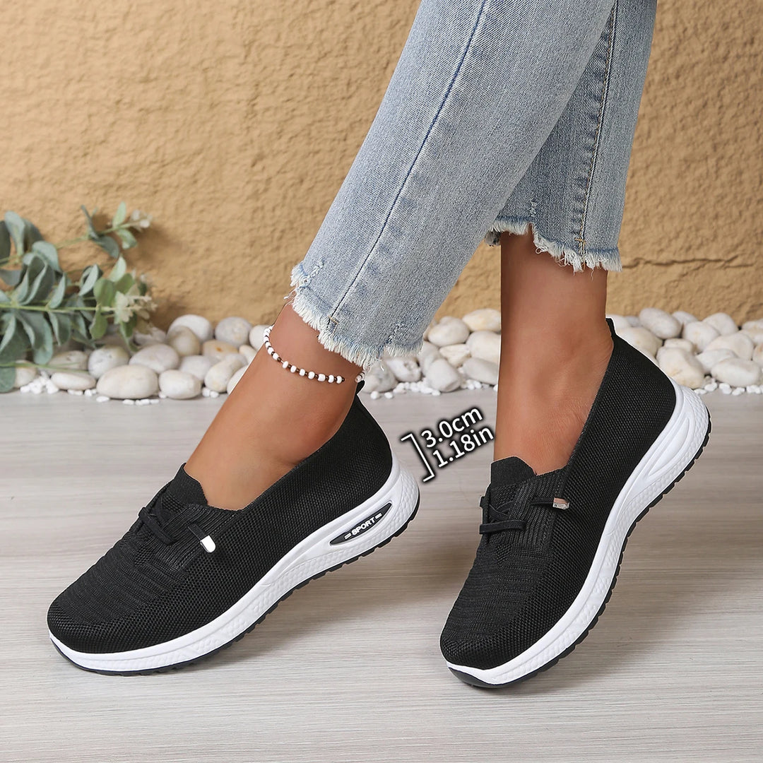 Finley Breathable Wide Toe Sneakers