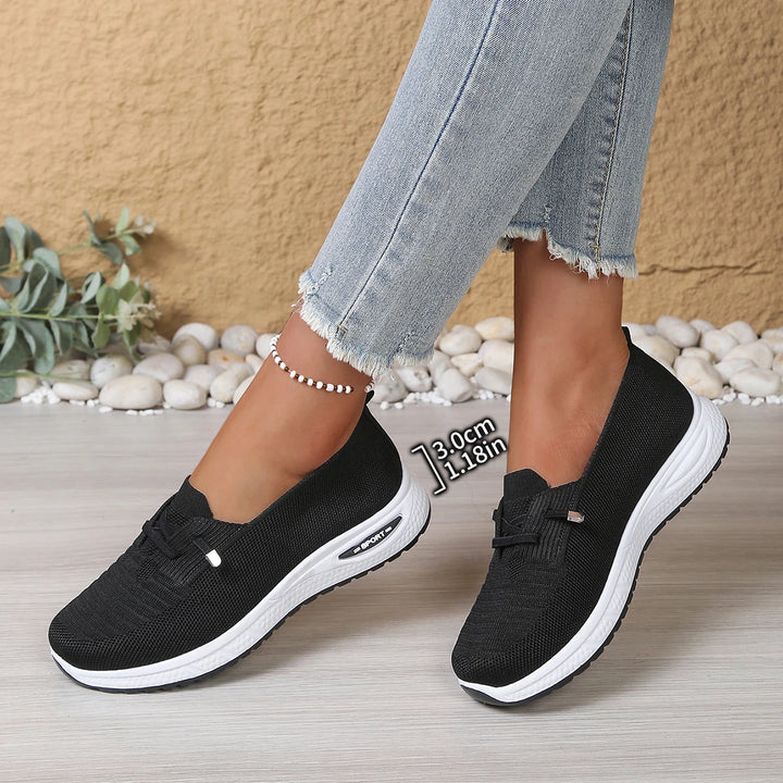 Finley Breathable Wide Toe Sneakers
