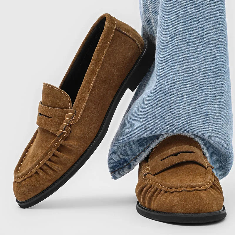 Brenner Soft Suede Loafers