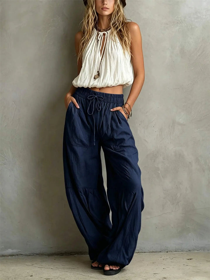 Elara Relaxed Wide-Leg Pants